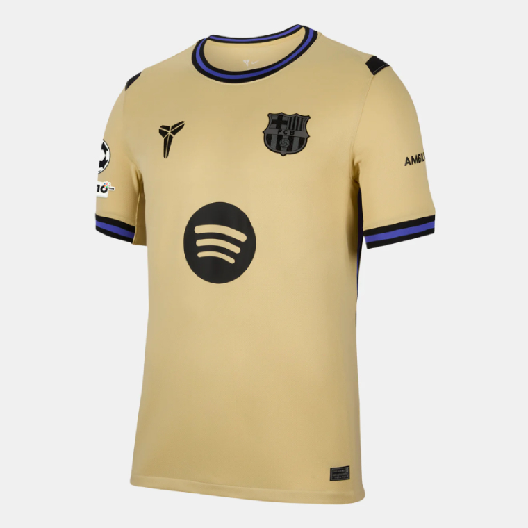 Barcelona Away X Kobe Bryant Players Jersey 25-26