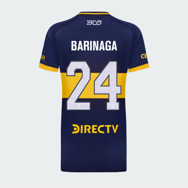 Boca Juniors Home BARINAGA 24 Jersey 25-26