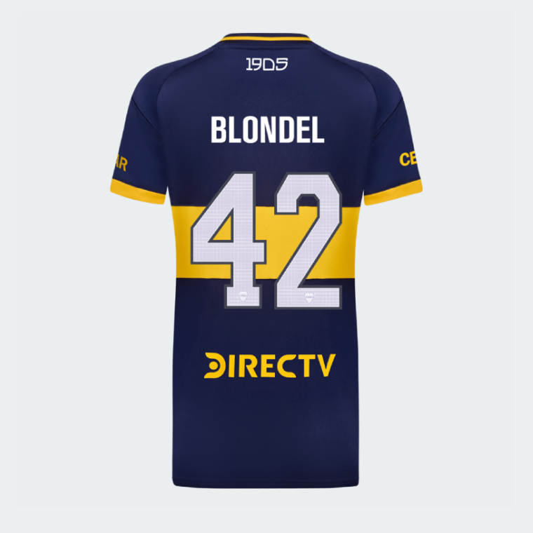 Boca Juniors Home BLONDEL 42 Jersey 25-26