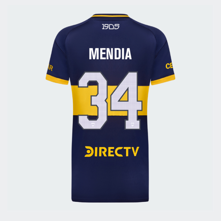 Boca Juniors Home MENDIA 34 Jersey 25-26