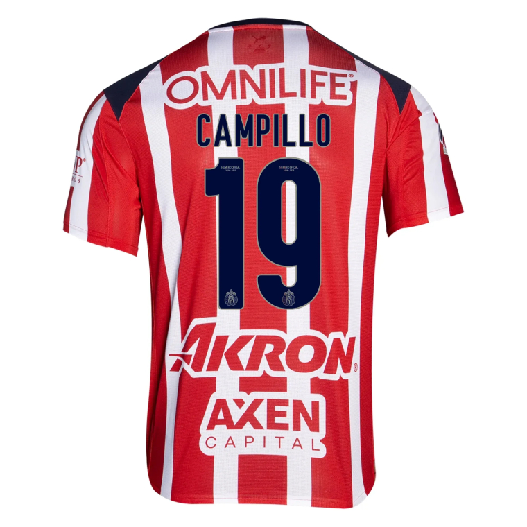 Chivas Home CAMPILLO 19 Jersey 25-26