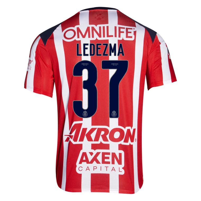 Chivas Home LEDEZMA 37 Jersey 25-26