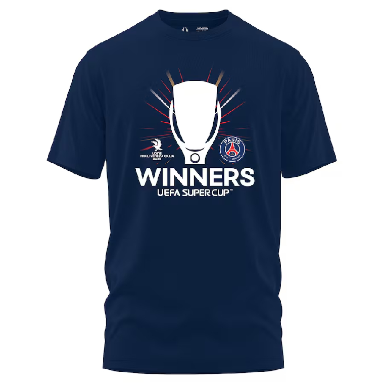 PSG Super Cup Winners 2025 Graphic T-Shirt
