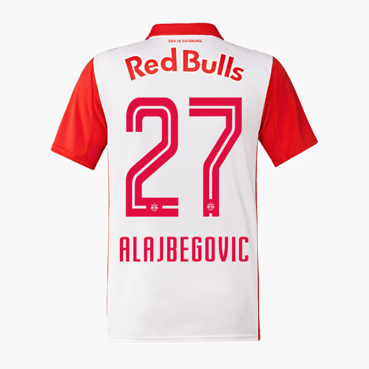 Red Bull Salzburg Home ALAJBEGOVIC 27 Jersey 25-26