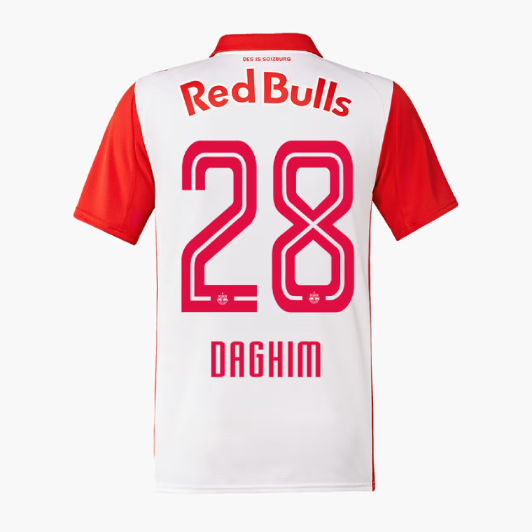 Red Bull Salzburg Home DAGHIM 28 Jersey 25-26