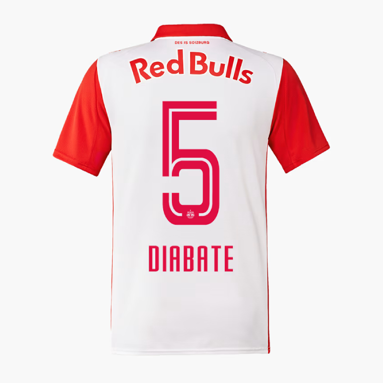Red Bull Salzburg Home DIABATE 5 Jersey 25-26