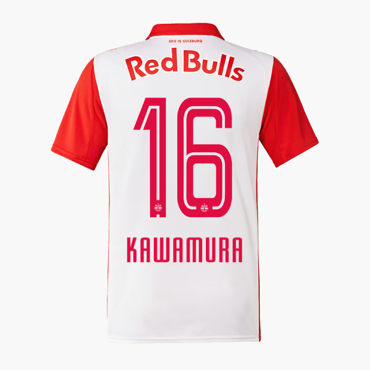 Red Bull Salzburg Home KAWAMURA 16 Jersey 25-26