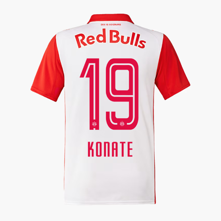 Red Bull Salzburg Home KONATE 19 Jersey 25-26