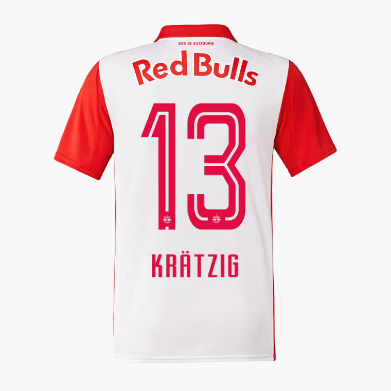 Red Bull Salzburg Home KRÄTZIG 13 Jersey 25-26