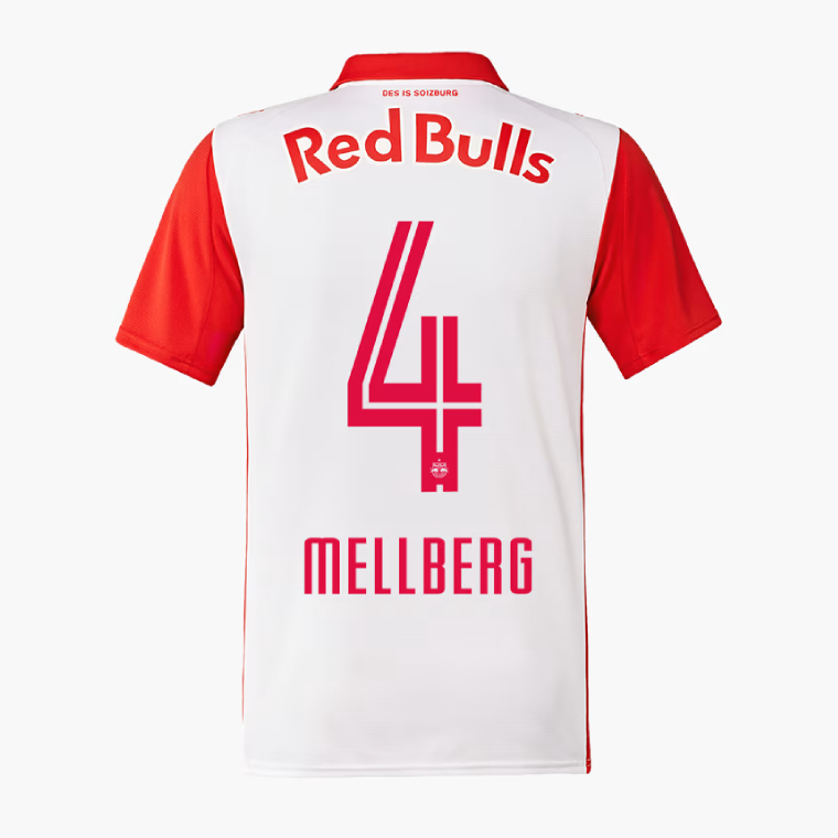 Red Bull Salzburg Home MELLBERG 4 Jersey 25-26