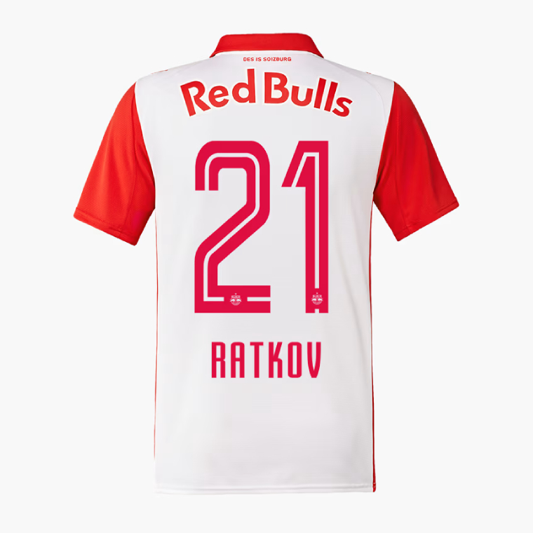 Red Bull Salzburg Home RATKOV 21 Jersey 25-26