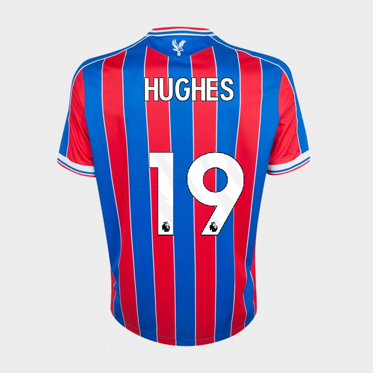 Crystal Palace Home HUGHES 19 Jersey 25-26