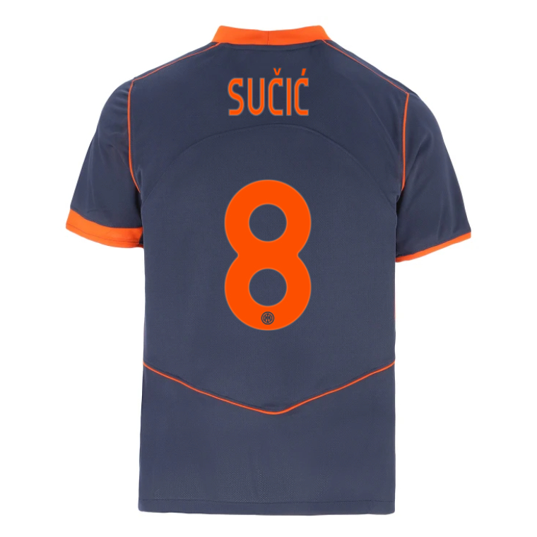 Inter Milan Third SUČIĆ 8 Jersey 25-26