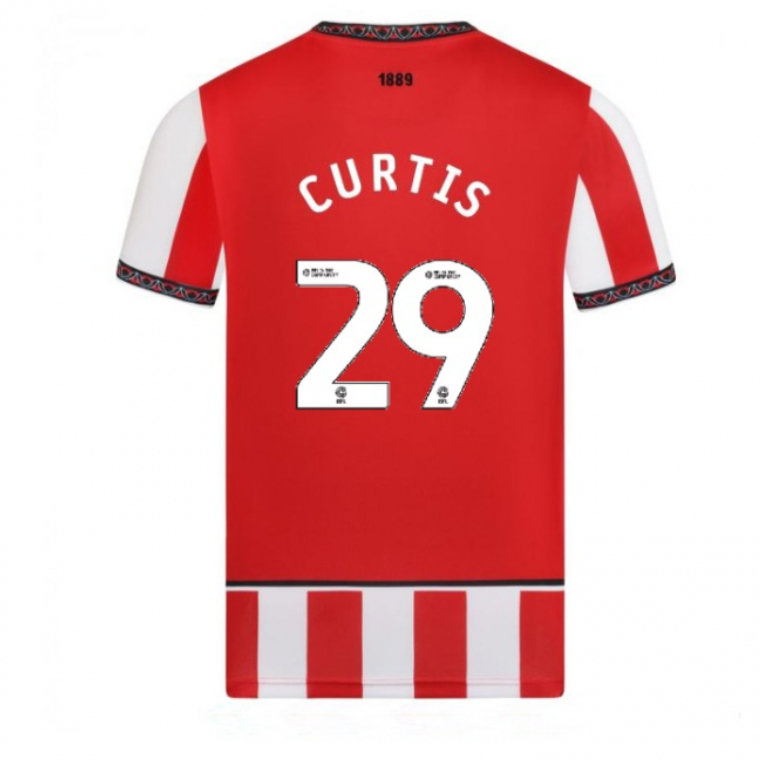 Sheffield United Home CURTIS 29 Jersey 25-26