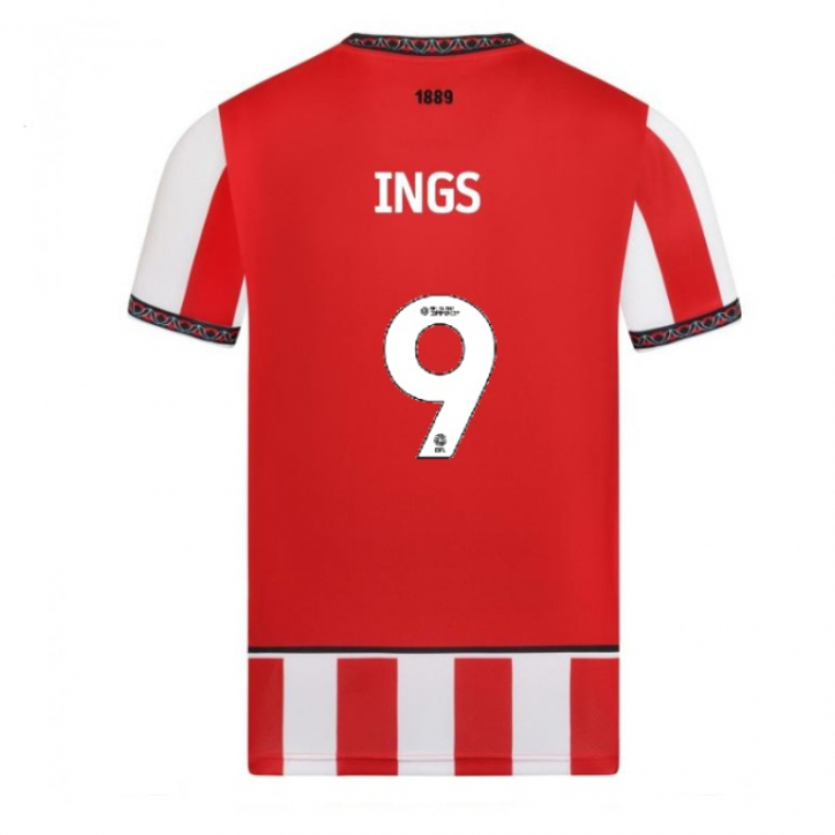 Sheffield United Home INGS 9 Jersey 25-26