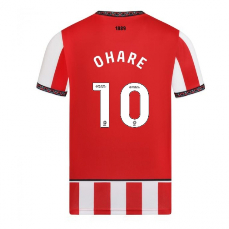 Sheffield United Home OHARE 10 Jersey 25-26