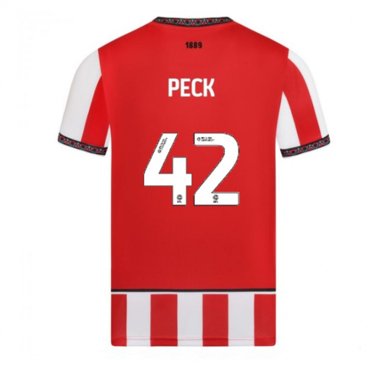 Sheffield United Home PECK 42 Jersey 25-26
