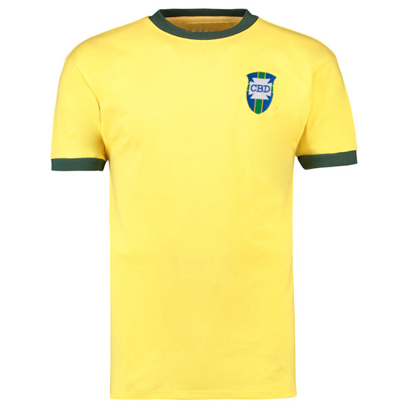 Brazil Home Retro Jersey 1970