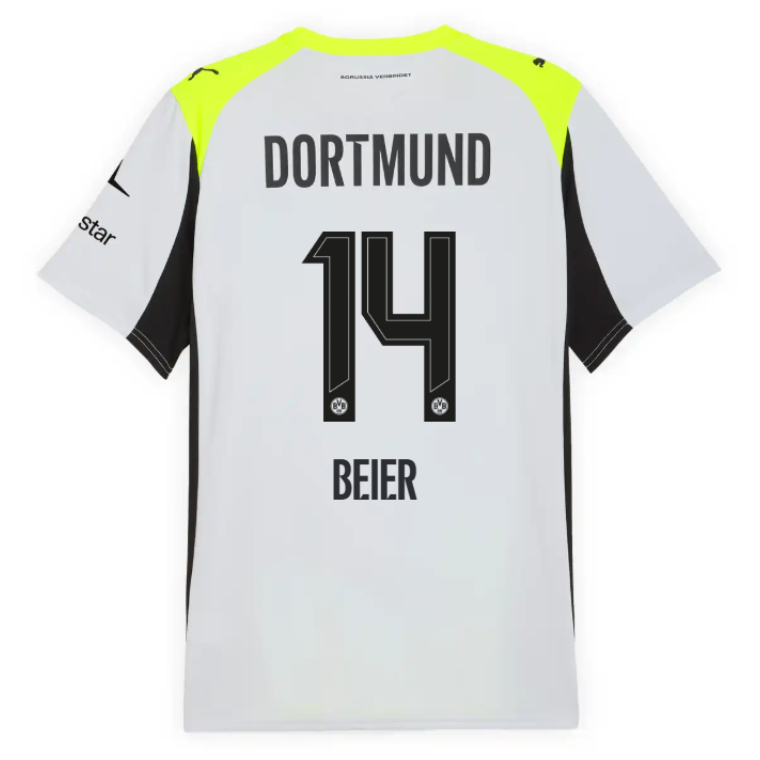 Borussia Dortmund Away BEIER 14 Jersey 25-26