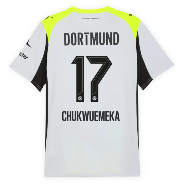 Borussia Dortmund Away CHUKWUEMEKA 17 Jersey 25-26