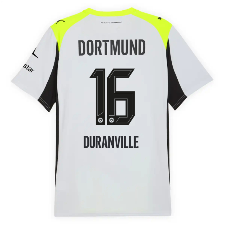 Borussia Dortmund Away DURANVILLE 16 Jersey 25-26