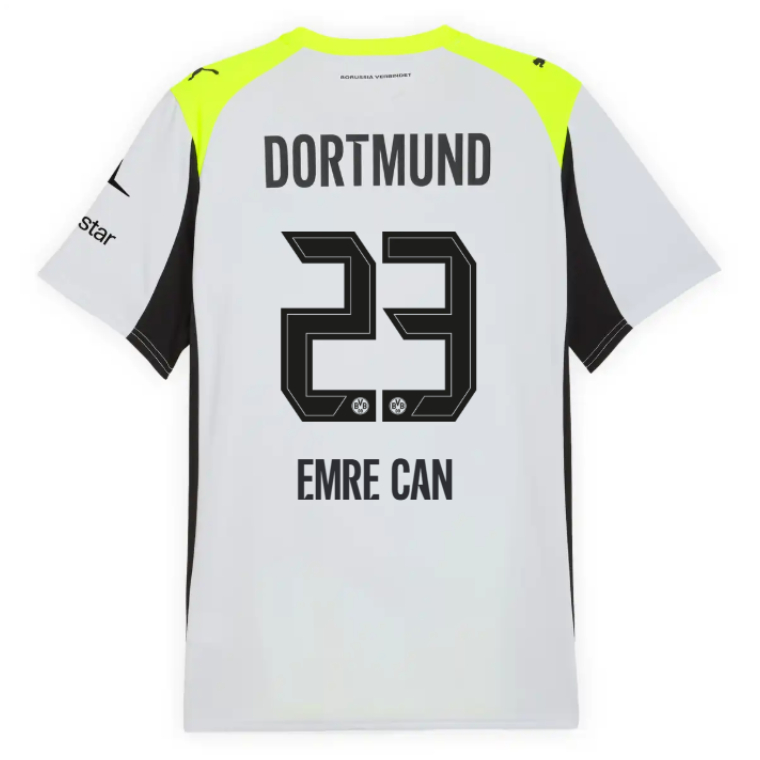 Borussia Dortmund Away EMRE CAN 23 Jersey 25-26