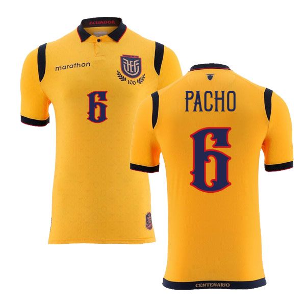 Ecuador Home Pancho 6 Jersey 25-26