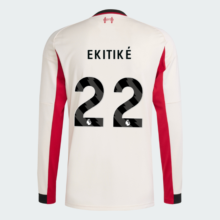 Liverpool Away Long Sleeve EKITIKÉ 22 Jersey 25-26