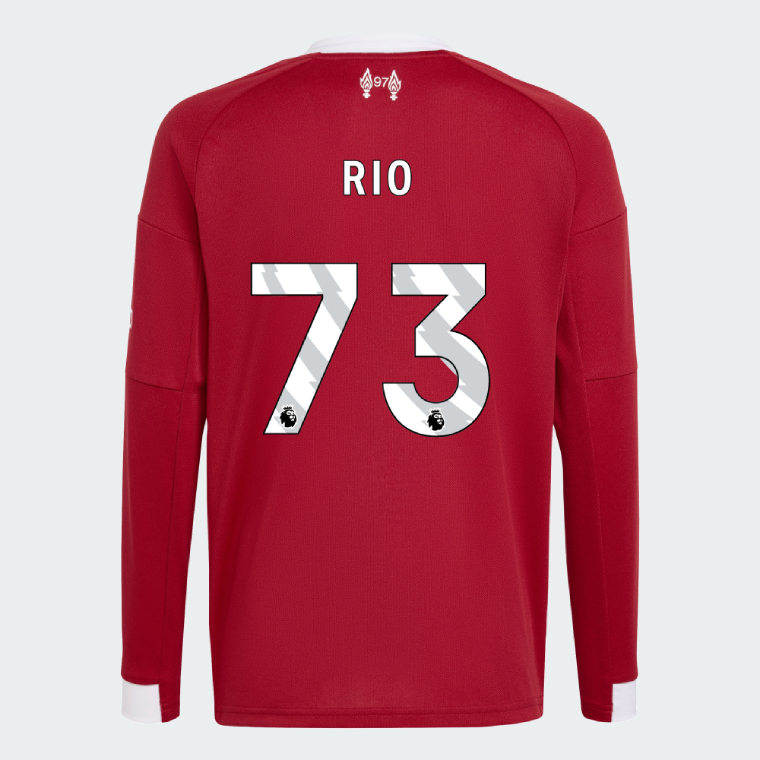 Liverpool Home Long Sleeve RIO 73 Jersey 25-26