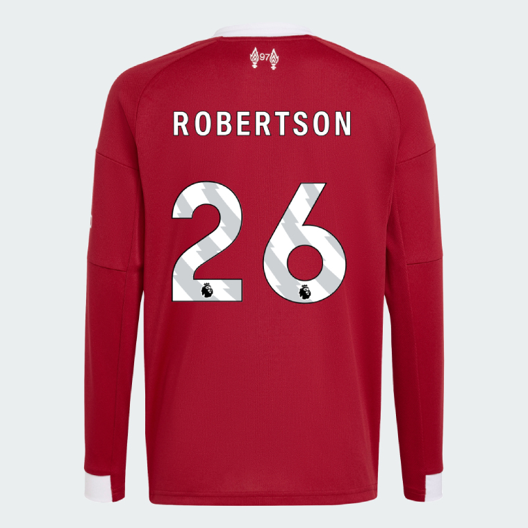 Liverpool Home Long Sleeve ROBERTSON 26 Jersey 25-26
