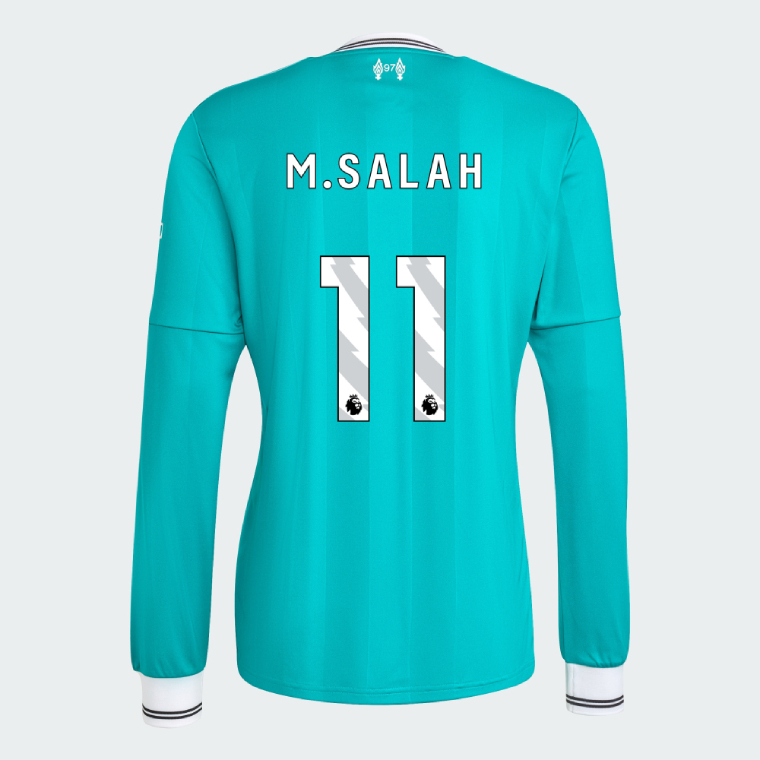 Liverpool Third Long Sleeve M.SALAH 11 Jersey 25-26