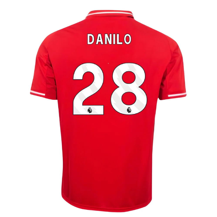 Nottingham Forest Home DANILO 28 Jersey 25-26