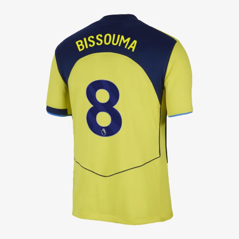 Tottenham Hotspur Third BISSOUMA 8 Third Players Jersey 25-26