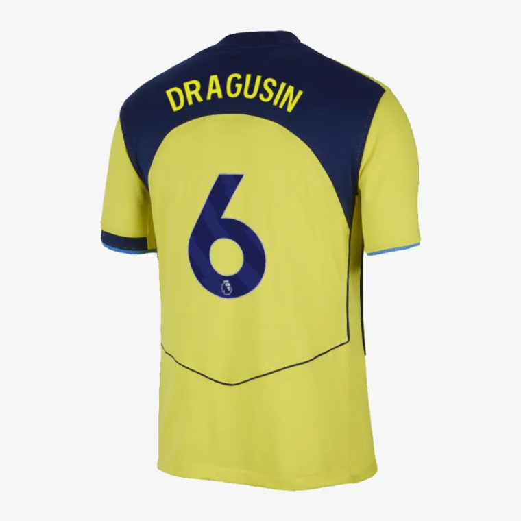 Tottenham Hotspur Third DRAGUSIN 6 Jersey 25-26