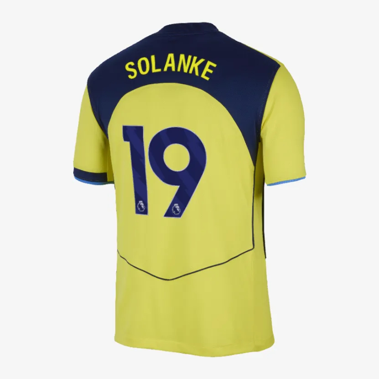 Tottenham Hotspur Third SOLANKE 19 Third Players Jersey 25-26
