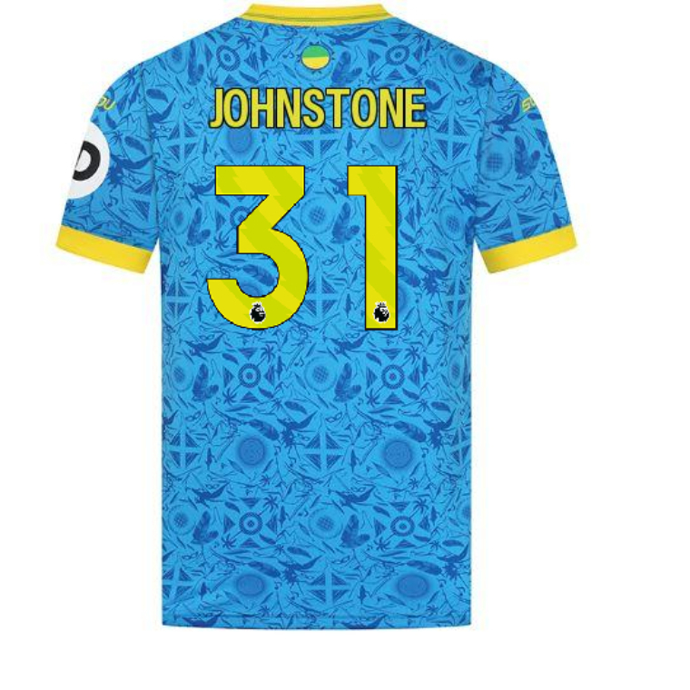 Wolverhampton Wanderers Third JOHNSTONE 31 Jersey 25-26