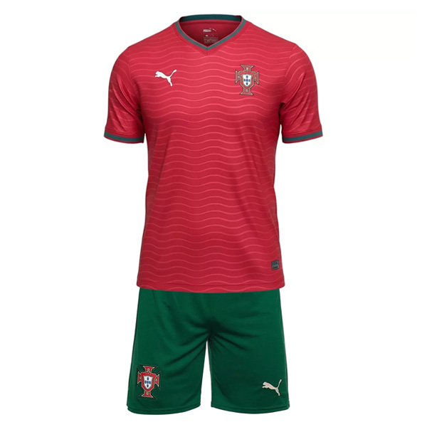 Portugal Home Jersey Kids Kit 2026