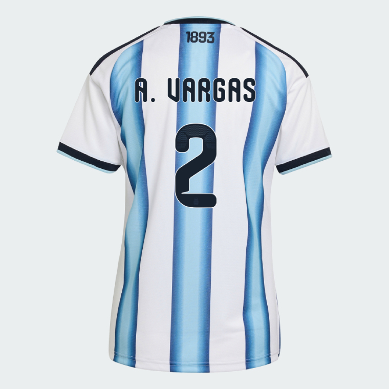 Argentina Home A. VARGAS 2 Jersey 2026