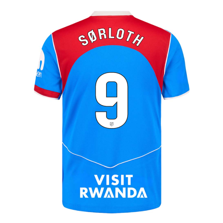 Atletico Madrid Third SØRLOTH 9 Jersey 2025-26