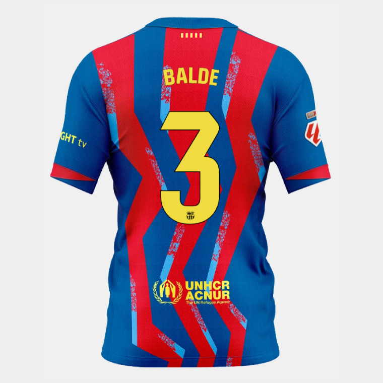 Barcelona El Clásico BALDE 3 Fourth Kit 25-26