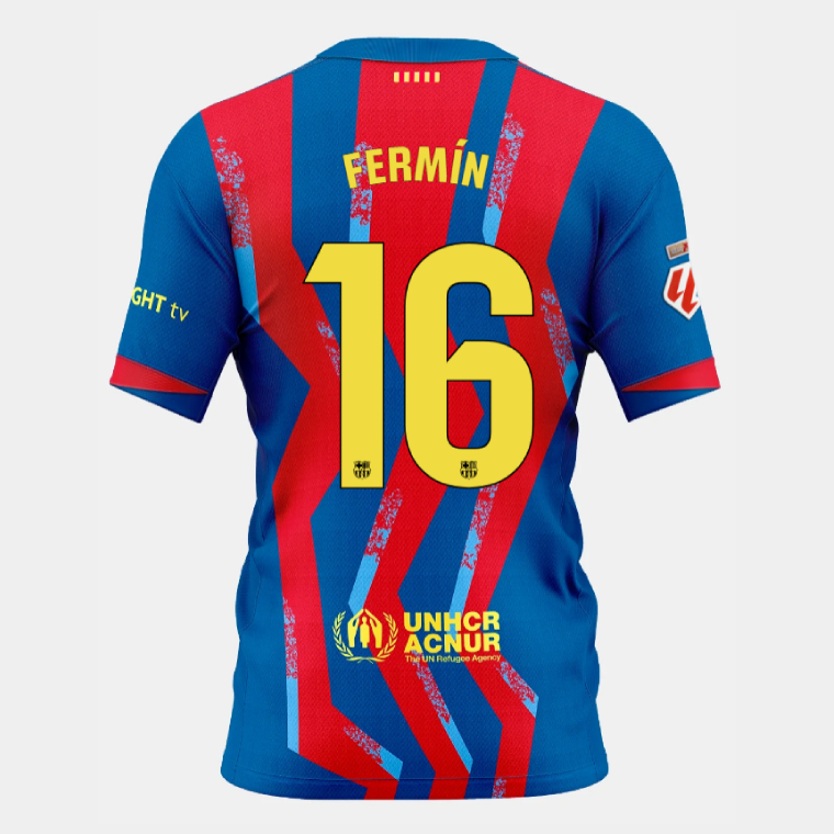 Barcelona El Clásico FERMÍN 16 Fourth Kit 25-26