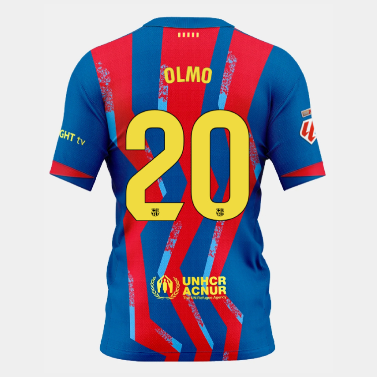 Barcelona El Clásico OLMO 20 Fourth Kit 25-26