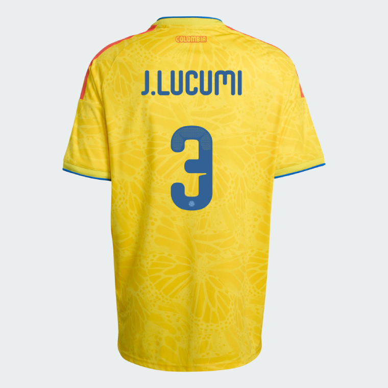 Colombia Home J.LUCUMI 3 Jersey 2026