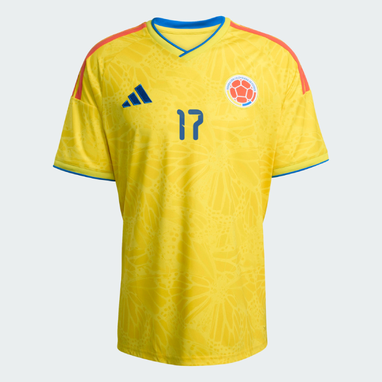 Colombia Home J.MOJICA 17 Jersey 2026