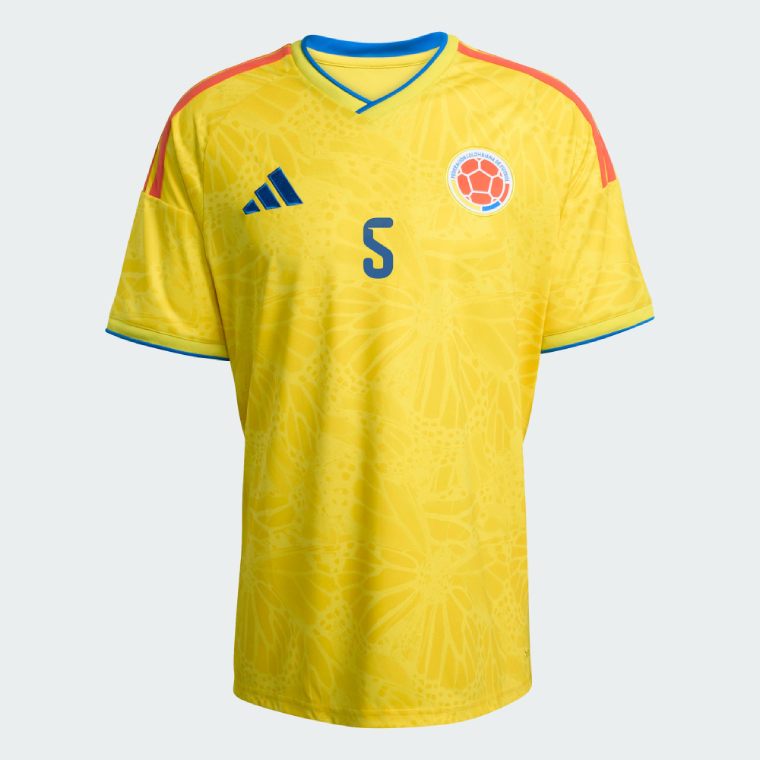 Colombia Home K.CASTAÑO 5 Jersey 2026