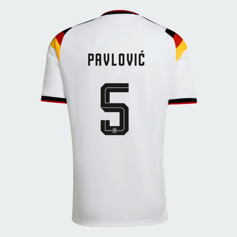 Germany Home PAVLOVIĆ 5 Jersey 2026