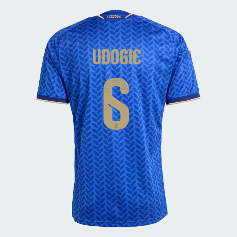 Italy Home UDOGIE 6 Jersey 2026