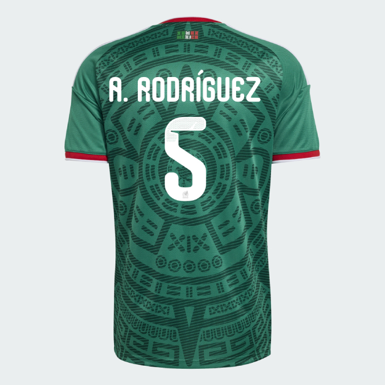 Mexico Home A. RODRÍGUEZ 5 Jersey 2026