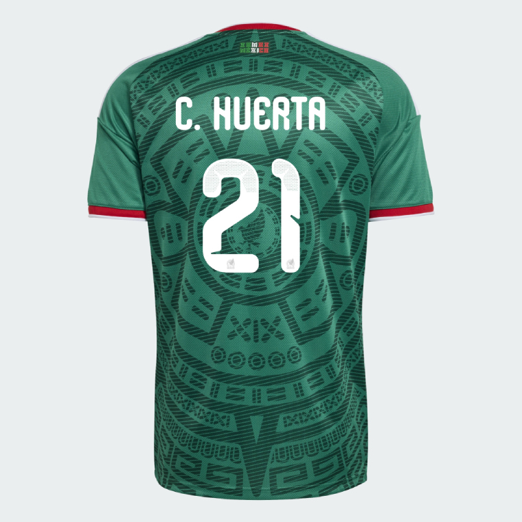 Mexico Home C. HUERTA 21 Jersey 2026