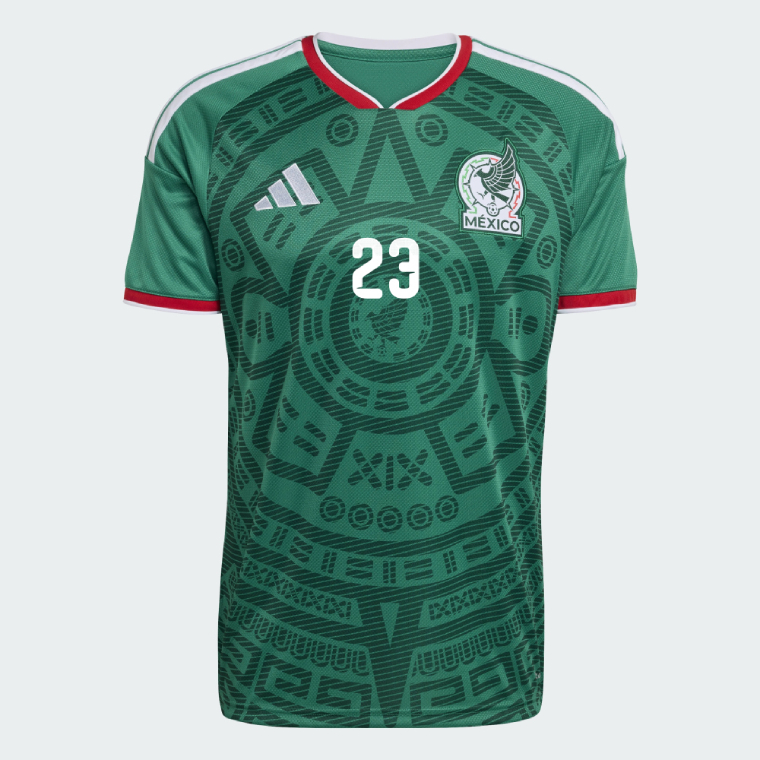 Mexico Home J. GALLARDO 23 Jersey 2026
